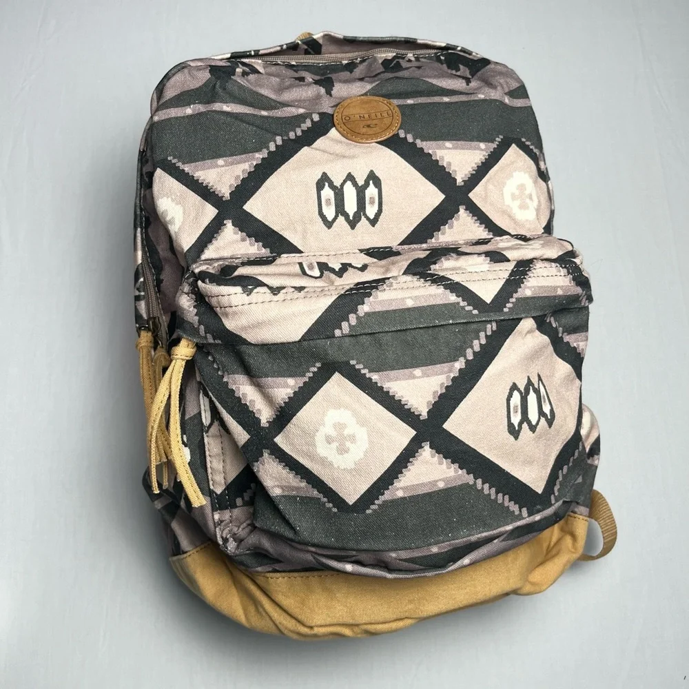 O’Neill Geometric Pattern Backpack - Picture 2 of 5